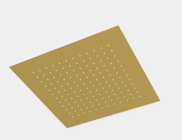 Верхний душ, Fima Carlo Frattini, Showerhead, 500*500, цвет-золото брашированноеF2425OS