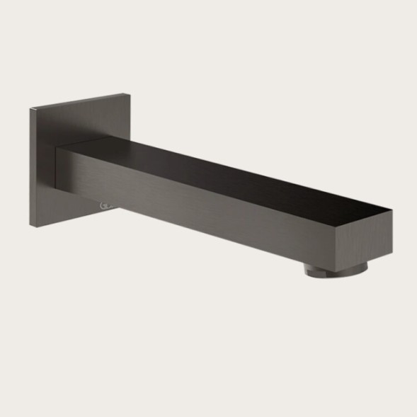 Gessi Излив, Inverso, цвет Черный брашированный металл  73103#707