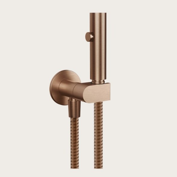Gessi Гигиенический душ, цвет медь матовая  45124#708