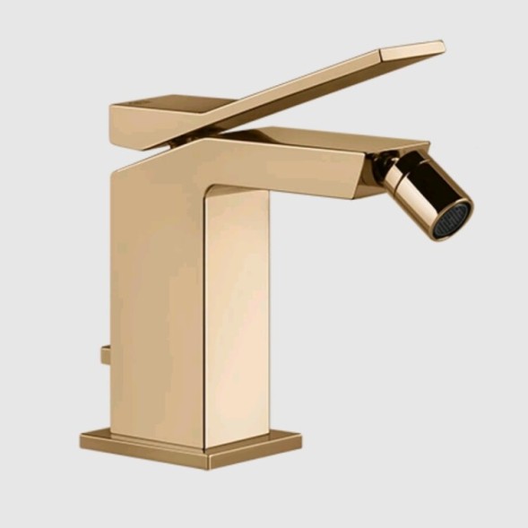 Gessi Смеситель для биде, Rettangolo K, цвет бронза теплая 53007#735