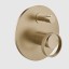 Gessi Смеситель для душа, Anello, на 2 потребителя, цвет брашированная теплая бронза  63377#726