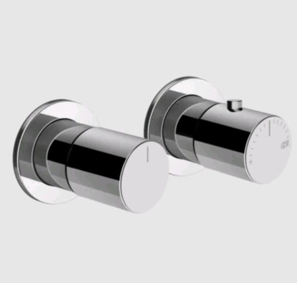 Gessi Смеситель для душа, Habito Bath Shower, на 3 потребителя, цвет хром 70036#031