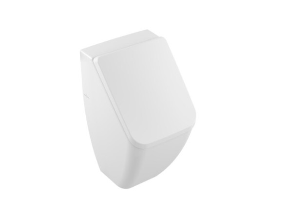 Villeroy&amp;Boch Писсуар, Venticello, шгв 285*315*545, CeramicPlus, цвет-камень белый 5504R1RW