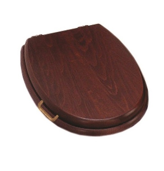 Сиденье с крышкой SIMAS LANTE цвет орех бронза LA005BR