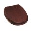 Сиденье с крышкой SIMAS LANTE цвет орех бронза LA005BR