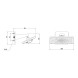 Vincea Верхний душ Инспаер (Inspire) VSHD-3I4CCH, хром