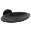 Мыльница COLOMBO DESIGN PLUS W4901.NM настенная цвет черный матовый