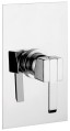 Emmevi Sicily, однорычажный встраиваемый смеситель для душа, цвет хром 38009/CR
