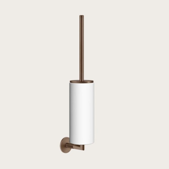 Gessi Ёршик, Anello, шгв 76*107*470, цвет колбы белый, цвет медь брашированная  63719#708