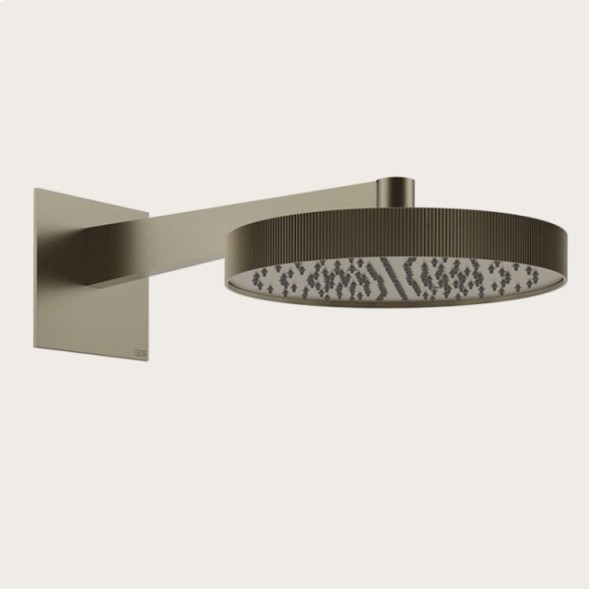 Gessi Верхний душ, Origini, 118, цвет брашированный никель 66156#149