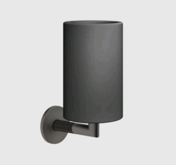Gessi Стакан, Ingranaggio, шгв 75*107*171, цвет чёрный матовый  63808#299