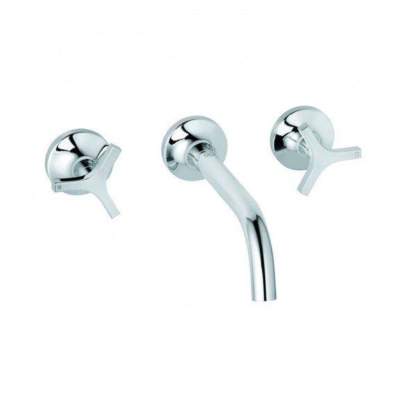 Смеситель KLUDI NOVA FONTE D?co 201440539 для раковины настенный встраиваемый со скрытой частью