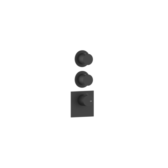 Gessi Смеситель для душа, 316 WELLNESS, цвет черный матовый 54504#299