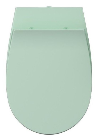 Сиденье для унитаза ISVEA Sentimenti Neo D40 ШГ 367*440 цвет мятно-зеленый матовый 40D40542I-S