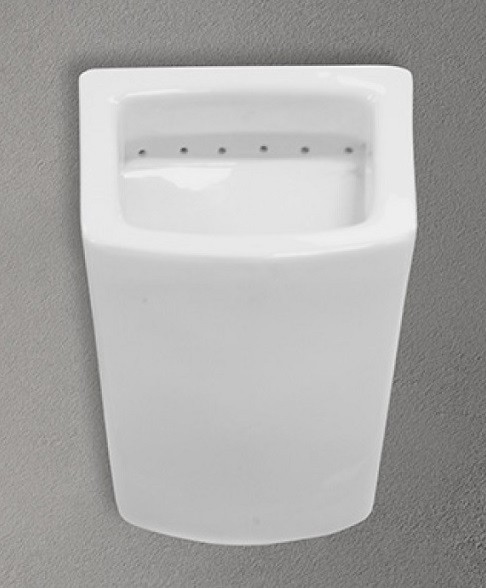 Писсуар ISVEA Purita ШГВ 382*272*563 наружный подвод воды, в комплекте крепеж и сифон, без смывного устройства цвет белый 10PL92002-DL