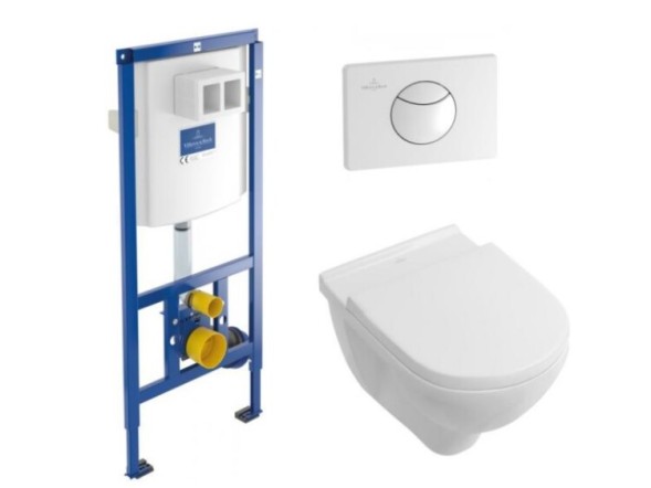 Villeroy&amp;Boch Унитаз, O'Novo, подвесной, шгв 360*560*350, цвет-альпийский белый 5660D301