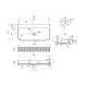 Vincea Раковина Солид Серфейс (Solid Surface)  VWB-6SG90MW, 900*460*120, подвесная, цвет белый матовый