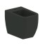 Биде Scarabeo TEOREMA 2.0 напольное с одним отверстием цвет черный матовый 5139 49