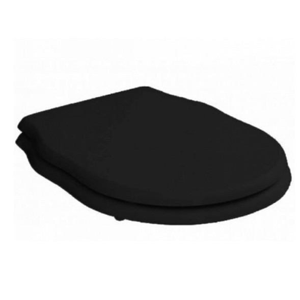 Сиденье с крышкой Artceram Hermitage с микролифтом цвет черный HEA005 03 71