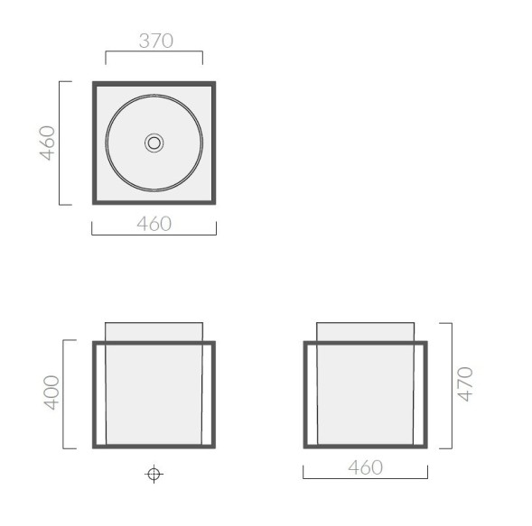 Структура GALASSIA CORE 2081 NE цвет черный матовый