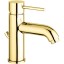 Emmevi Piper, однорычажный смеситель для раковины с донным клапаном, цвет золото 45003/OR
