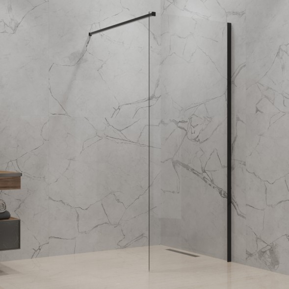 Paini Душевая перегородка 90x195 стекло прозрачное