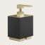 Gessi Дозатор для жидкого мыла, Rettangolo, шгв 105*118*193, цвет дозатора медь#белый  20837#030