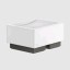 Gessi Мыльница, Rettangolo, шгв 105*85*56.5, цвет белый#брашированная бронза  20825#726