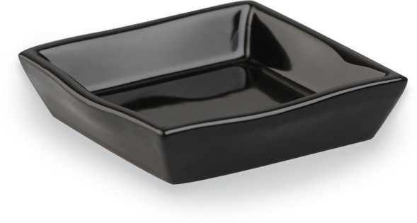 Stil Haus Prisma, настольная керамическая мыльница, цвет черная керамика