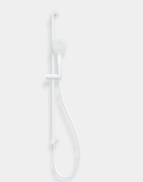 Душевой гарнитур, Fima Carlo Frattini, Shower set, 96,5, цвет-белый матовый F2039BS