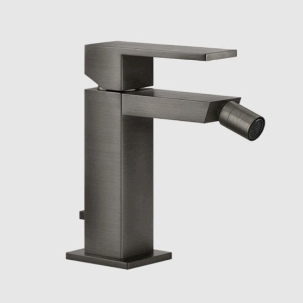 Gessi Смеситель для биде, Rettangolo, цвет Черный брашированный металл  20007#707