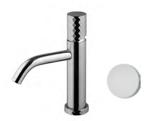 Смеситель для раковины, Fima Carlo Frattini, Spillo Tech, V COLLECTION, цвет-белый матовый F3031TXSVBS.2