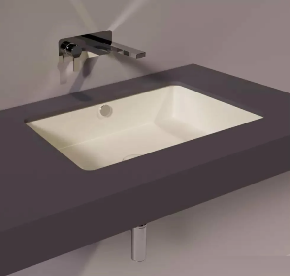 Раковина SIMAS AGILE под столешницу без отверстий цвет песочный матовый S60.SM