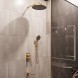 Vincea Душевой комплект Домус (Domus) VSFW-5DM1BG встраиваемый, 3 режима, брашированное золото