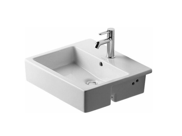 Duravit Раковина, Vero, шгв 550*470*170, отверстия для смесителя-1, цвет белый 0314550000