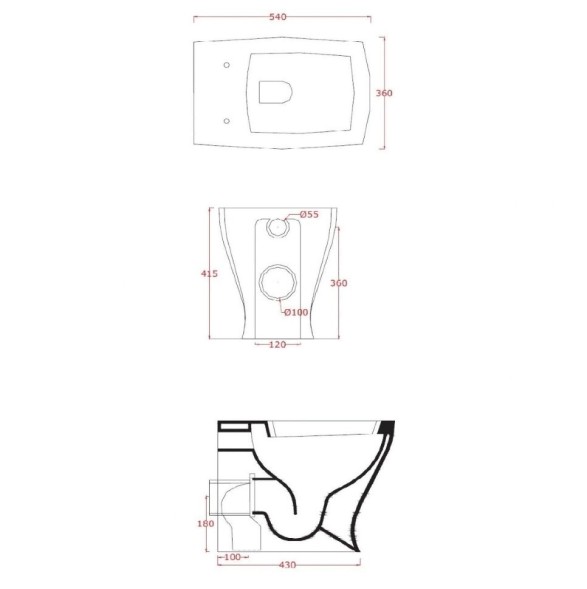 Унитаз Artceram Jazz приставной  цвет белый JZV002 01 00
