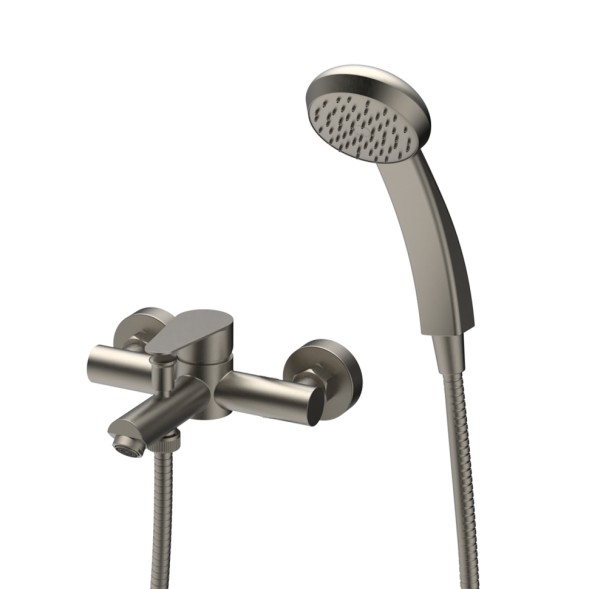 Paini 99PW105 Смеситель для ванны Верона с душ. к-том, сатин