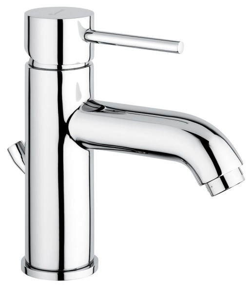 Emmevi Piper, однорычажный смеситель для раковины с донным клапаном, цвет хром 45003/CR