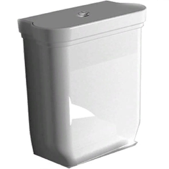 Бачок GALASSIA ETHOS 8490 с системой двойного смыва цвет белый глянцевый