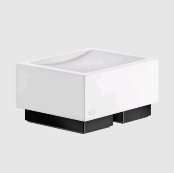 Gessi Мыльница, Rettangolo, шгв 105*85*56.5, цвет белый#медь брашированная  20825#708