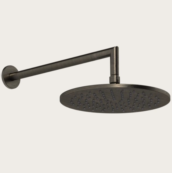 Gessi Верхний душ, Ventaglio, 250*250, цвет брашированный никель l