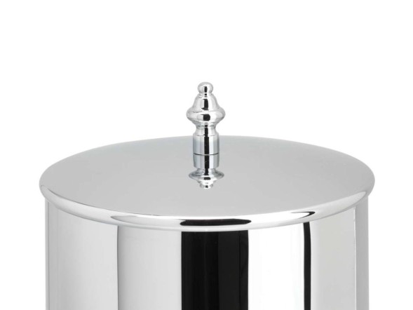 Stil Haus, круглое ведро с крышкой, ручка от коллекции ELITE, цвет золото