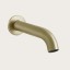 Gessi Излив, 316 Bath Shower, цвет Латунь матовая  54008#727