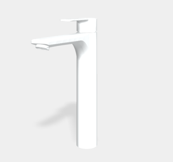 Смеситель для раковины, Fima Carlo Frattini, Mast, цвет-белый матовый F3131/HBS