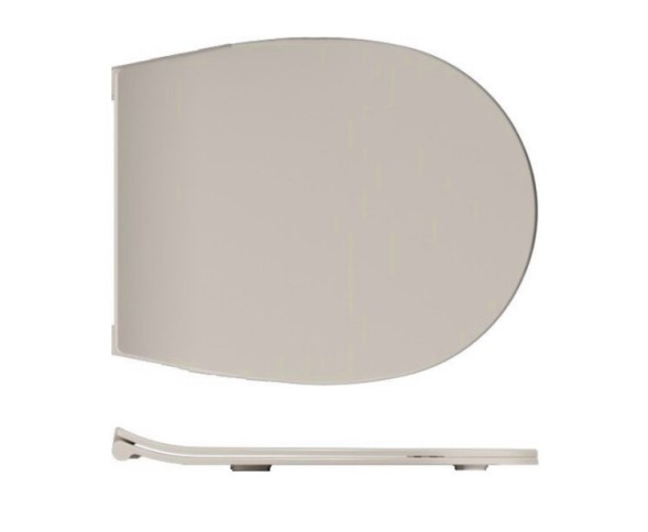 Сиденье для унитаза ISVEA Sentimenti Neo D40 ШГ 367*440 цвет слоновая кость матовый 40D40532I-S