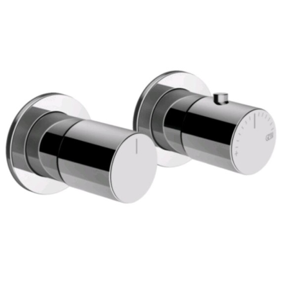 Gessi Смеситель для душа, Habito Unito, на 2 потребителя, цвет хром 70034#031