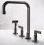 Gessi Смеситель для кухни, Inciso, цвет Черный брашированный металл  58703#707