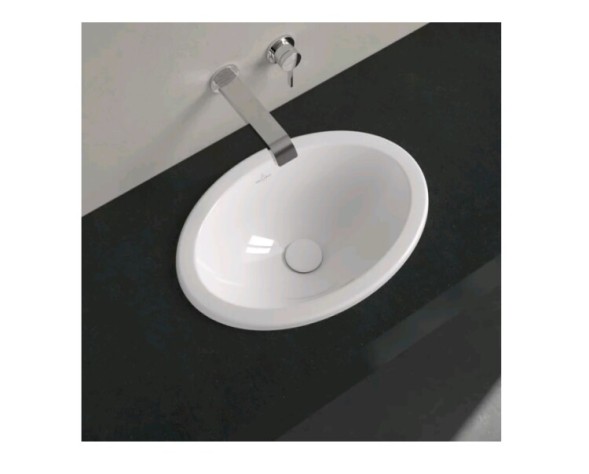 Villeroy&amp;Boch Раковина, Loop&amp;Friends, шгв 570*410*205, отверстия для смесителя-отсутствуют, цвет-альпийский белый 4A620101