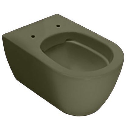 Унитаз HATRIA Fusion A0Y1CC46 подвесной безободковый цвет selva