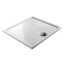 Поддон HATRIA LIF H3 SBY7A901 напольный или встраиваемый в пол 80х80х3 см цвет белый